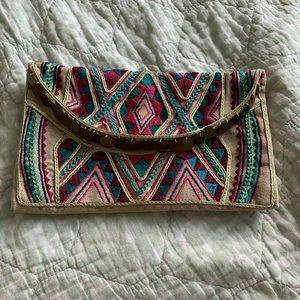 Colorful clutch